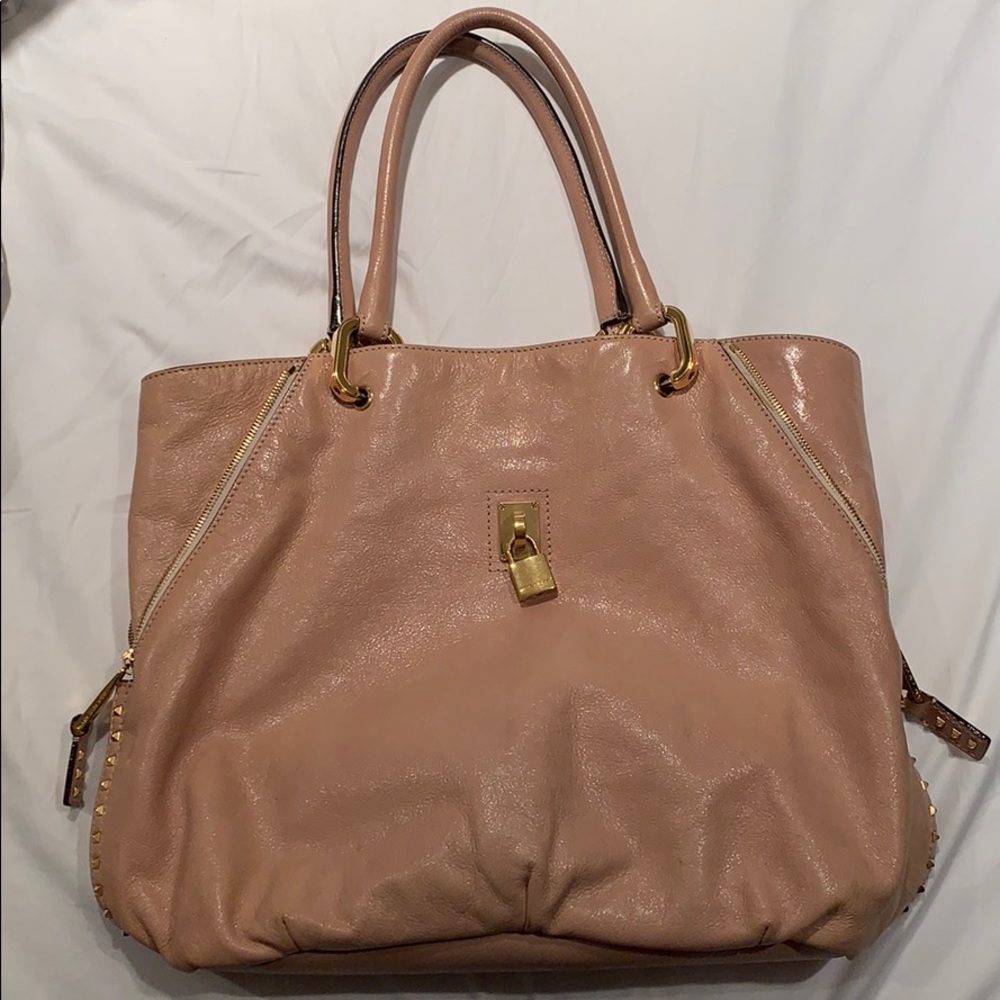 Marc Jacobs collection pink leather amber bag